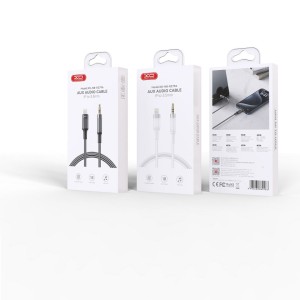 XO kabel audio NB-R279A Lightning - jack 3,5mm 1,0m biały