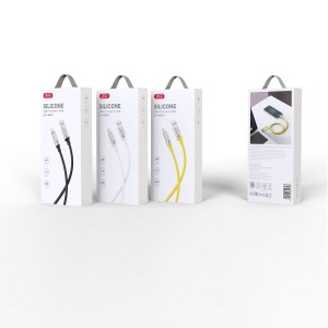 XO kabel NB251 USB - USB-C 1,0 m 6A czarny
