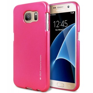 Mercury/Goospery iJelly Case [Hot Pink], Pokrowiec dla GALAXY S7