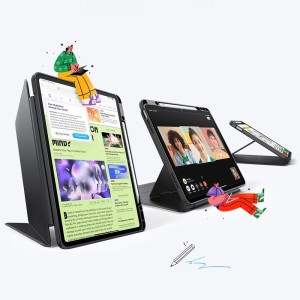 ESR FLIP HYBRID IPAD AIR 13” 1 / 2 / 3 / 2024-2026 BLACK