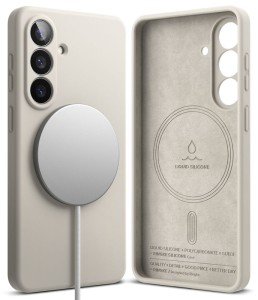 RINGKE SILICONE MAGNETIC MAGSAFE GALAXY S26 STONE