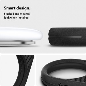 SPIGEN VAULT APPLE AIRTAG 1 / 2 MATTE BLACK
