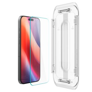 SZKŁO HARTOWANE SPIGEN GLAS.TR ”EZ FIT AC” 2-PACK IPHONE 16 PRO / 17 / 17 PRO CLEAR