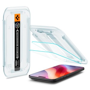 SZKŁO HARTOWANE SPIGEN GLAS.TR ”EZ FIT AC” 2-PACK IPHONE AIR CLEAR