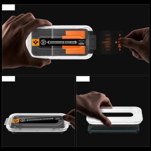 SZKŁO PRYWATYZUJĄCE SPIGEN GLAS.TR ”EZ FIT PRO AC” IPHONE 16 PRO / 17 / 17 PRO PRIVACY