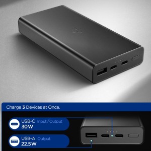 SPIGEN EA3020 POWER BANK 20000MAH 30W BLACK