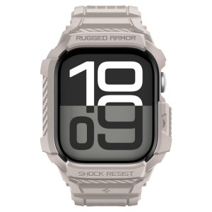 SPIGEN RUGGED ARMOR ”PRO” V2 APPLE WATCH 10 / 11 (42 MM) DUNE BEIGE