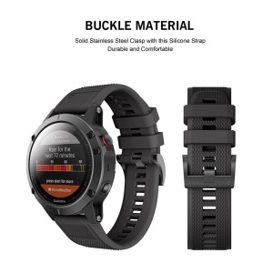 TECH-PROTECT SMOOTH GARMIN FENIX 5X / 5X PLUS / 6X / 6X PRO / 7X / 8 / 8 PRO (51 MM) BLACK