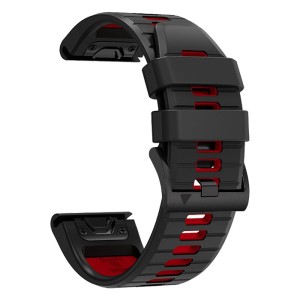 TECH-PROTECT ICONBAND PRO GARMIN FENIX 5X / 5X PLUS / 6X / 6X PRO / 7X / 8 / 8 PRO (51 MM) BLACK/RED