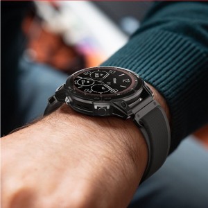 TECH-PROTECT NYLON GARMIN FENIX 5X / 5X PLUS / 6X / 6X PRO / 7X / 8 / 8 PRO (51 MM) BLACK/ORANGE