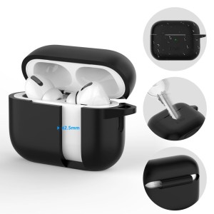 TECH-PROTECT SILICONE HOOK APPLE AIRPODS PRO 1 / 2 CAFFE LATTE