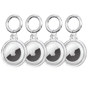 TECH-PROTECT ICON 4-PACK APPLE AIRTAG 1 / 2 CLEAR
