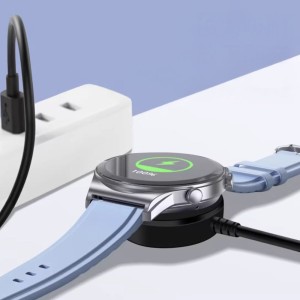 TECH-PROTECT MC03 ULTRABOOST MAGNETIC CHARGING TYPE-C CABLE 100CM SAMSUNG GALAXY WATCH BLACK