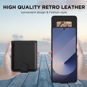 TECH-PROTECT WALLET GALAXY Z FLIP 6 / 7 FE BLACK