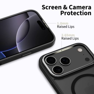 TECH-PROTECT MAGEDGE MAGSAFE IPHONE 17 PRO MATTE BLACK/GUNMETAL