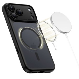 TECH-PROTECT MAGPEAK MAGSAFE CC IPHONE 17 PRO MAX MATTE BLACK