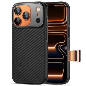 TECH-PROTECT KEVLAR ARAMID CC MAGSAFE IPHONE 17 PRO MAX BLACK