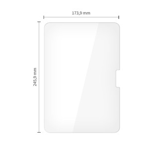 SZKŁO HARTOWANE TECH-PROTECT GLASS FIT+ 2-PACK IPAD PRO 11” 5 / 6 / 2024-2025 CLEAR