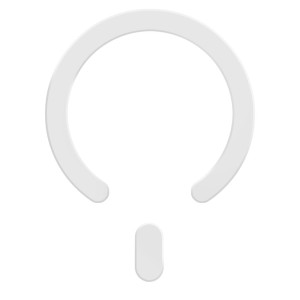 TECH-PROTECT MMP-200 MAGNETIC MAGSAFE RING WHITE