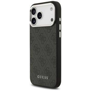 Etui Guess 4G Classic Logo MagSafe do    iPhone 17 Pro Max czarny
