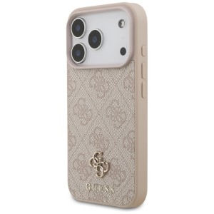 Etui Guess 4G Small 4G and Classic       MagSafe do iPhone 17 Pro różowy