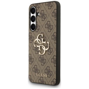 Etui Guess Big 4G Classic Logo do        Samsung Galaxy S25 FE brązowy