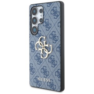 Etui Guess Big 4G Logo Classic Logo do   Samsung Galaxy S25 Ultra niebieski
