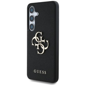 Etui Guess Grained Big 4G Logo Small     Classic Logo do Samsung Galaxy S25+ czarny