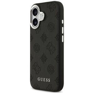 Etui Guess Peony Hot Stamp Script        MagSafe do iPhone 17 czarny