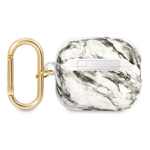 Guess GUA3HCHMAG AirPods 3 coverszary/grey Marble Strap Collection