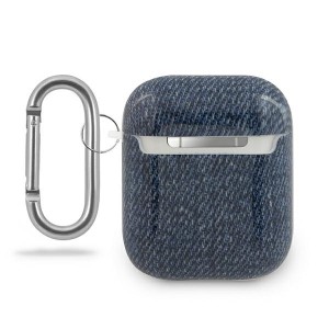 Guess GUACA2TPUJULDB AirPods 1/2 covergranatowy/dark blue Jeans Collection