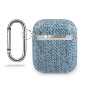 Guess GUACA2TPUJULLB AirPods 1/2 coverniebieski/light blue Jeans Collection