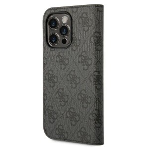 Guess GUBKP14XHG4SHK iPhone 14 Pro Max6,7" czarny/black book 4G Vintage Gold Logo