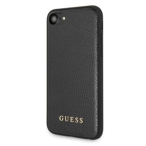 Guess GUHCI8IGLBK iPhone 7/8/SE 2020/ SE 2022 black/czarny hard case Iridescent