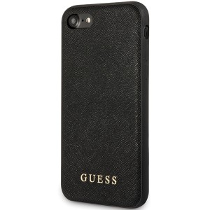 Guess GUHCI8SLSABK iPhone 7/8 / SE 2020 / SE 2022 czarny/black Saffiano Collection