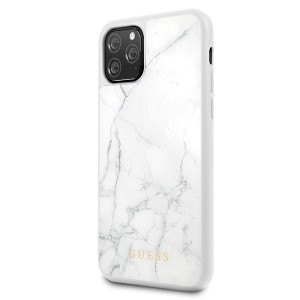 Guess GUHCN58HYMAWH iPhone 11 Probiały/white Marble
