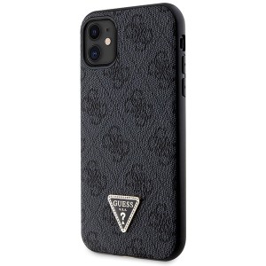 Guess GUHCN61P4TDSCPK iPhone 11 / Xr6.1" czarny/black hardcase Crossbody 4G Metal Logo