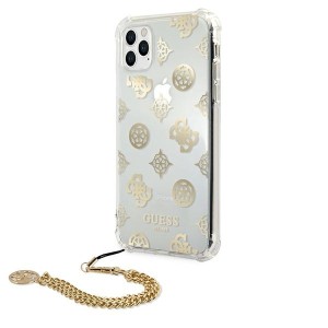 Guess GUHCN65KSPEGO iPhone 11 Pro Max6,5" złoty/gold hardcase Peony Chain Collection