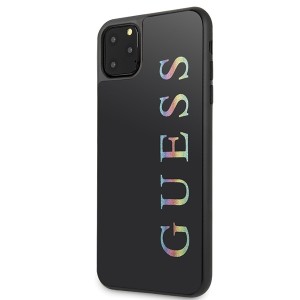 Guess GUHCN65LGMLBK iPhone 11 Pro Maxczarny/black hard case Glitter Logo