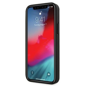 Guess GUHCP12MVSATMLPI iPhone12/12 Pro 6,1" różowy/pink hardcase Saffiano
