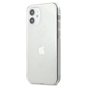 Guess GUHCP12S3D4GTR iPhone 12 mini5,4" transparent hardcase 4G 3D Pattern Collection