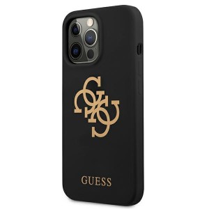 Guess GUHCP13XLS4GGBK iPhone 13 Pro Max6,7" czarny/black hard case Silicone 4G Logo