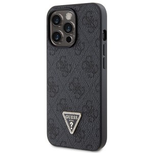 Guess GUHCP13XP4TDSCPK iPhone 13 Pro Max6.7" czarny/black hardcase Crossbody 4G Metal Logo