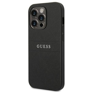 Guess GUHCP14XPSASBBK iPhone 14 Pro Max6,7" czarny/black Saffiano Strap