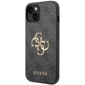 Guess GUHCP15M4GMGGR iPhone 15 Plus/ 14 Plus 6.7" szary/grey hardcase 4G Big Metal Logo