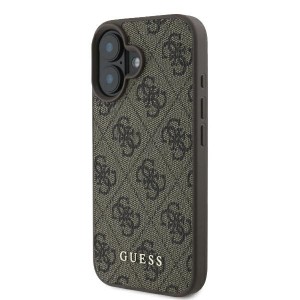 Guess GUHCP16MG4GFBR iPhone 16 Plus 6.7" brązowy/brown hardcase 4G Classic