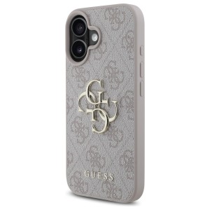 Guess GUHCP16S4GMGPI iPhone 16 6.1" różowy/pink hardcase 4G Big Logo
