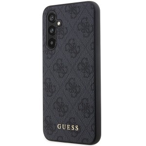 Guess GUHCS23FEG4GFGR S23 FE S711szary/grey hardcase 4G Metal Gold Logo