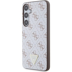 Guess GUHCS24MPG4GPH S24+ S926biały/white hardcase 4G Triangle