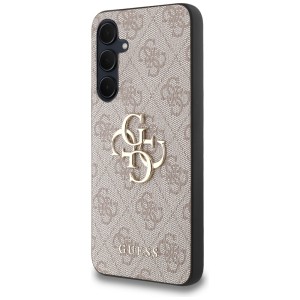 Guess GUHCSA354GMGPI A35 A356 różowy/pink hardcase 4G Big Metal Logo